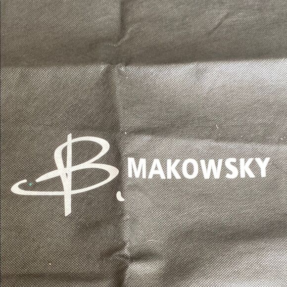 B Makowsky Black Dust Bag - Picture 4 of 5